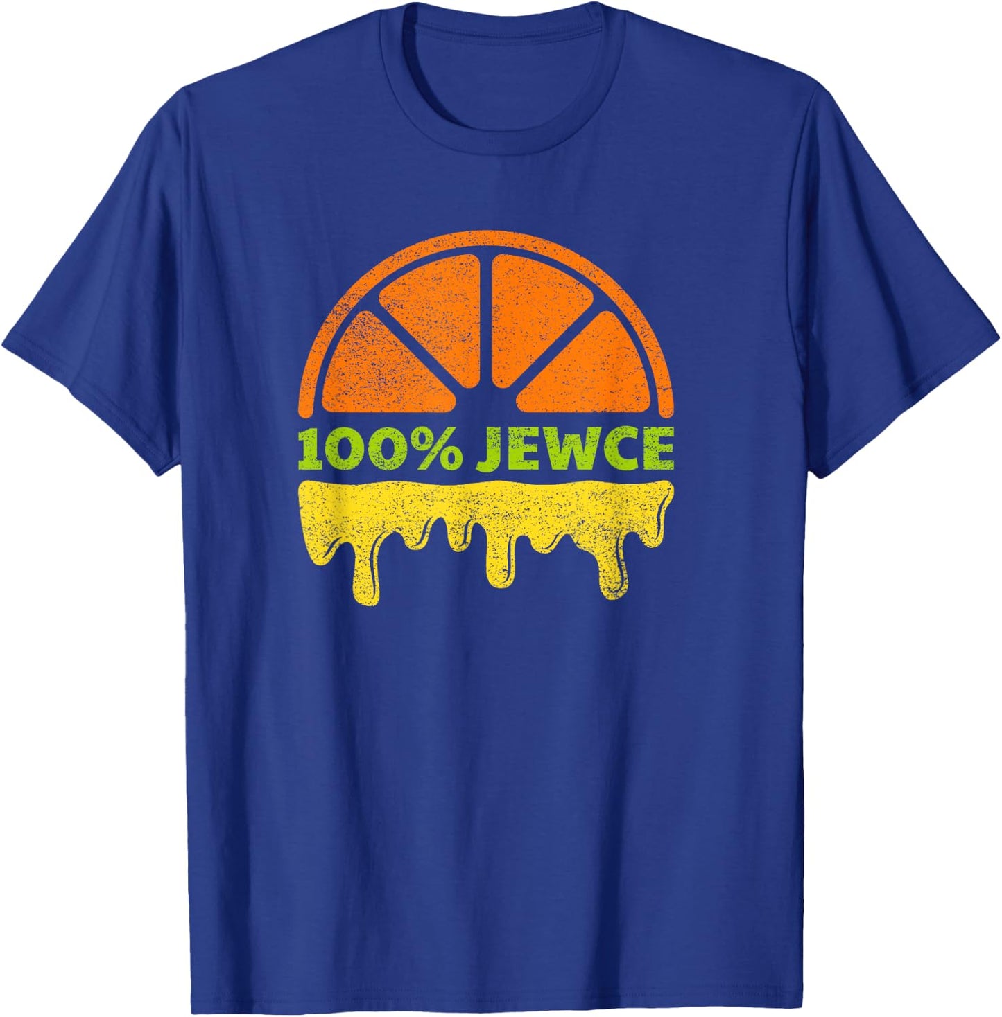 100% Jewce Jews T-Shirt - T-Shirt | Royal