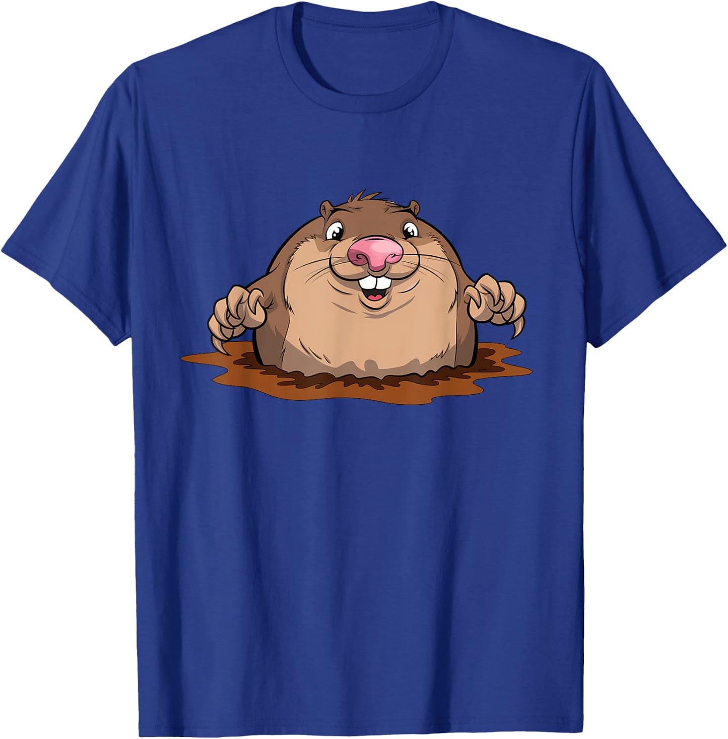 Little cute mole Mole Day Mole Hunter T-Shirt - T-Shirt | Royal