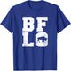 BFLO Distressed Buffalo NY T-Shirt - T-Shirt | Royal