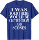 Clotted Cream Apparel | Awesome Funny Scones Lover Design T-Shirt - T-Shirt | Royal