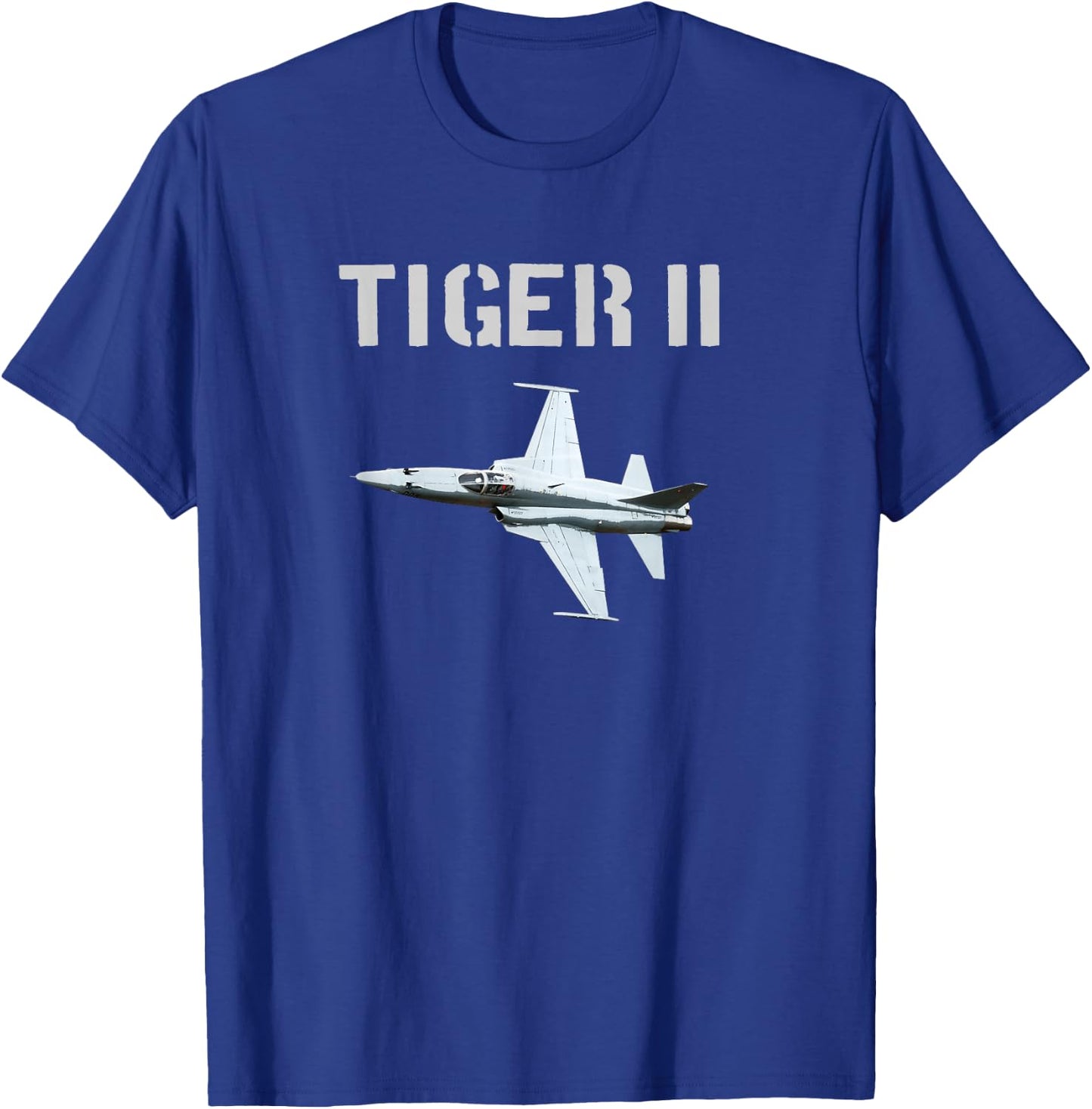 F-5 Tiger II Jet Fighter Plane USA T Shirt Gift T-Shirt - T-Shirt | Royal