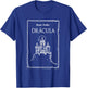 Bram Stoker's Dracula 1897 original book cover T shirt T-Shirt - T-Shirt | Royal