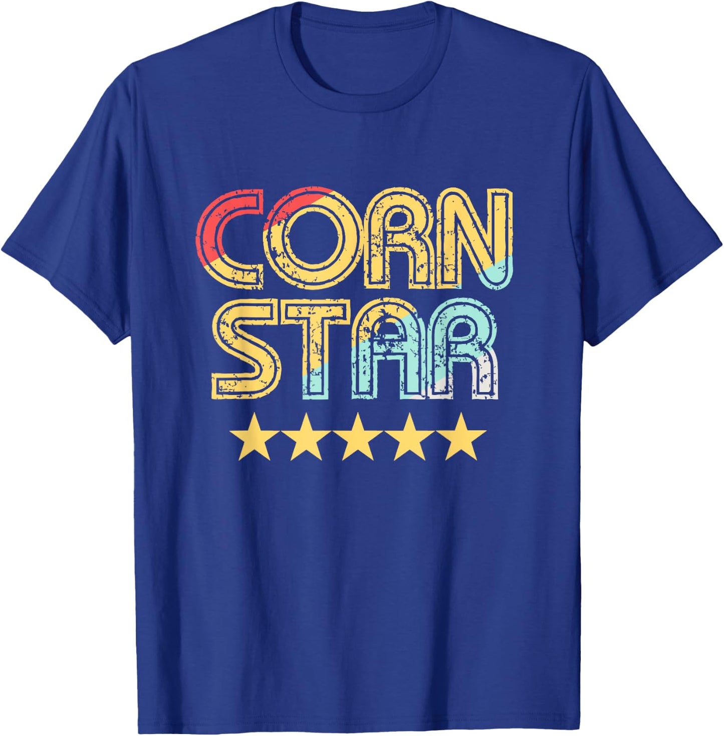 Corn Star Shirt | Team Cornhole T-Shirt - T-Shirt | Royal