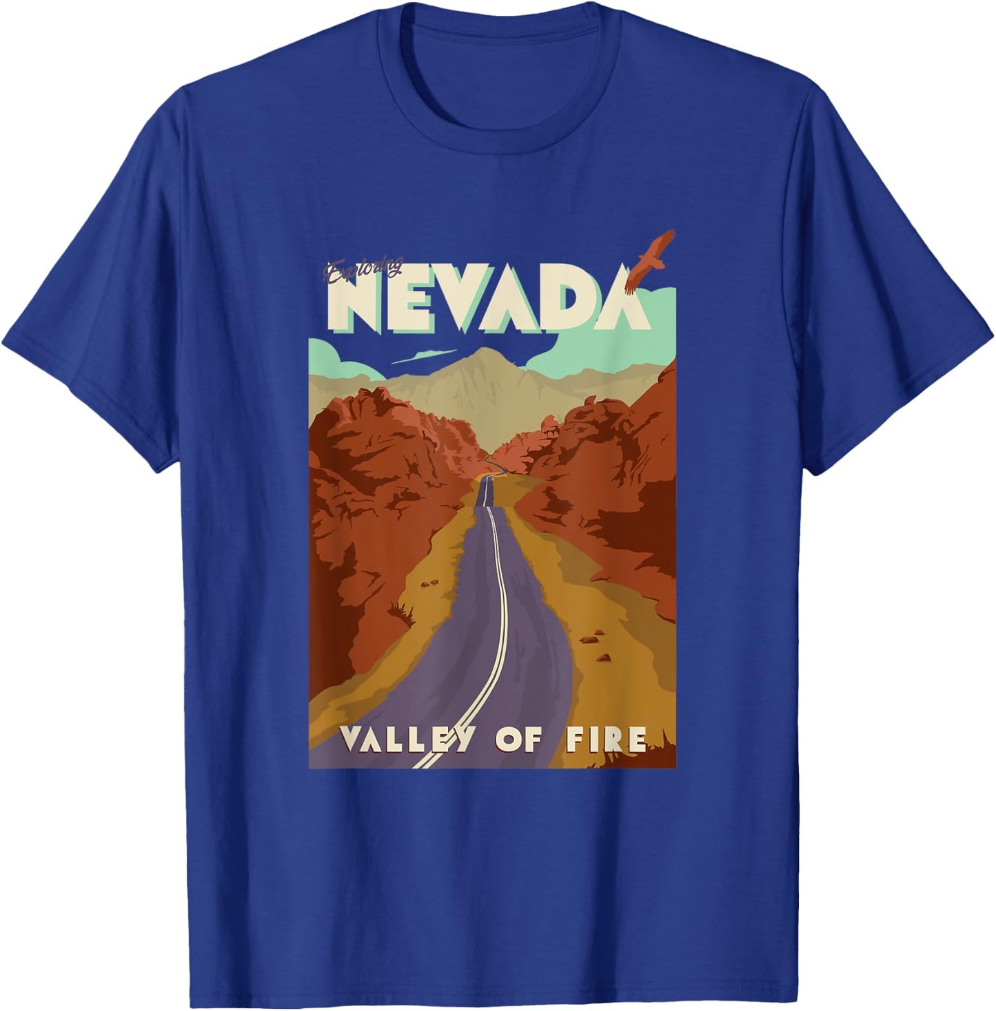 Nevada Valley of Fire T-Shirt - T-Shirt | Royal