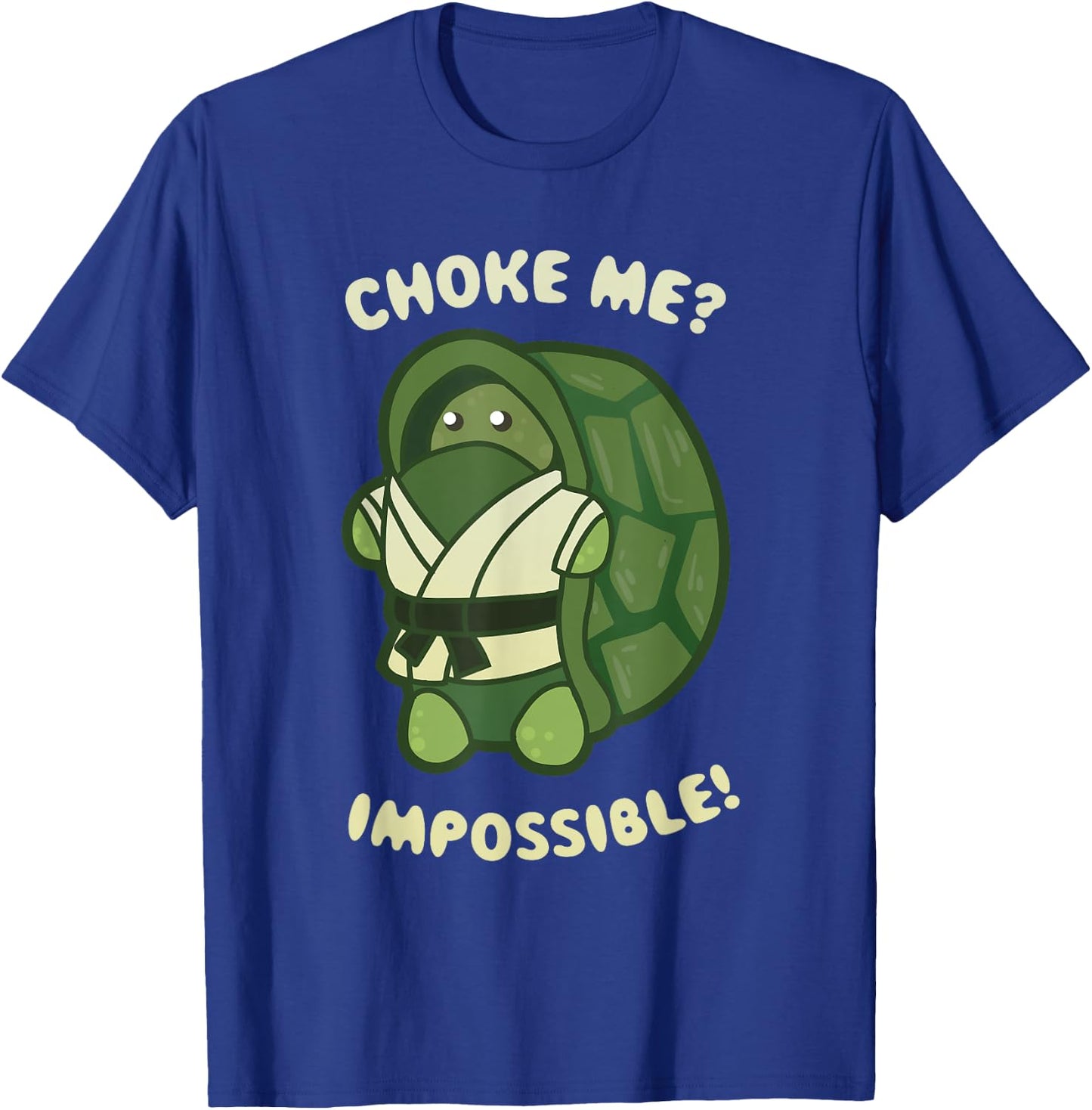 Funny Turtle Reptile -Brazilian Jiu-Jitsu, MMA, BJJ T- Shirt T-Shirt - T-Shirt | Royal