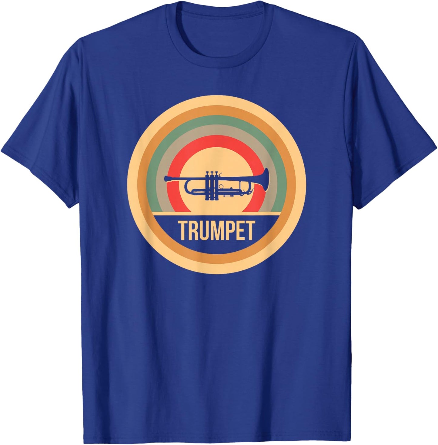 Retro Vintage Trumpet - Trumpeter T-Shirt - T-Shirt | Royal