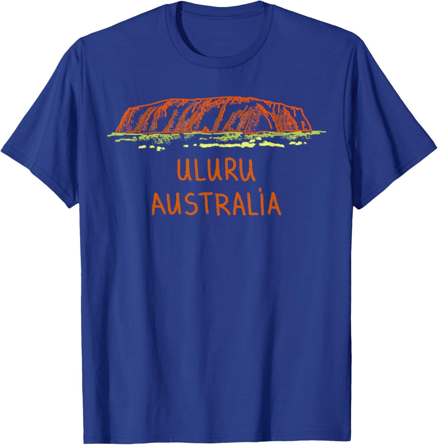 Uluru Australia T-Shirt - T-Shirt | Royal