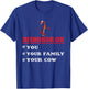 Dishonor On You Your Family Your Cow Shirt T-Shirt - T-Shirt | Royal