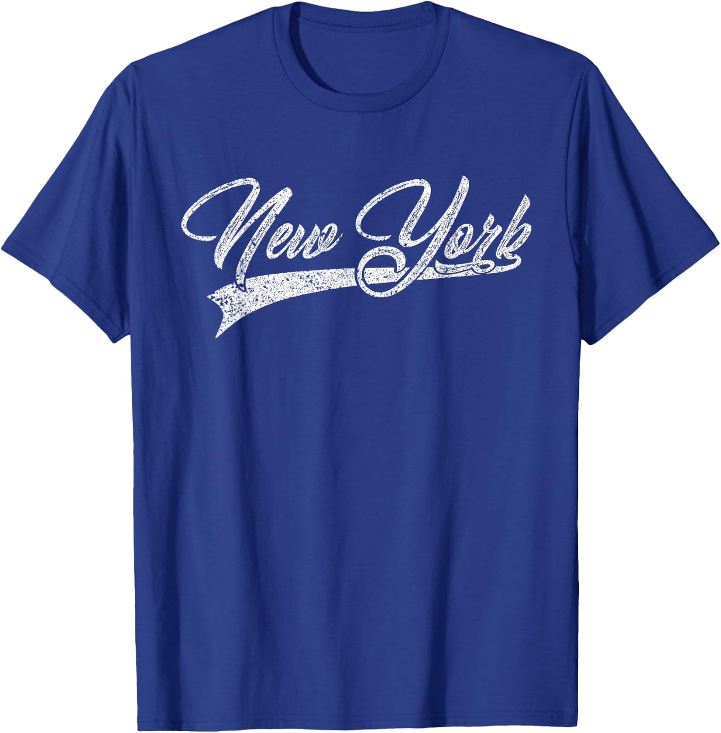 New York Classic Vintage NY Sports T-Shirt - T-Shirt | Royal