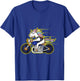 Unicorn Biker Gang Rider Motorcycle Club Shirt T-Shirt - T-Shirt | Royal
