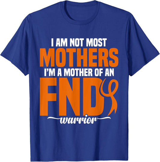 FND Awareness Mother Neurological Disorder FND Warrior T-Shirt - T-Shirt | Royal