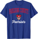 Paulding County High School Patriots C3 T-Shirt - T-Shirt | Royal