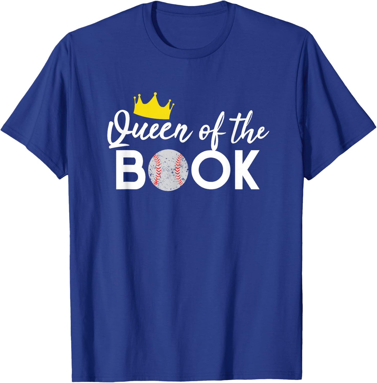 Scorekeeper Baseball Team Scorebook Queen T-Shirt - T-Shirt | Royal