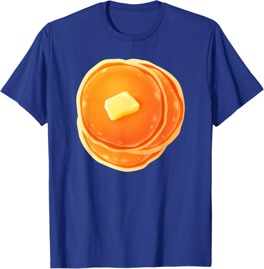 Pancakes Breakfast Dishes Halloween Group Matching Costume T-Shirt - T-Shirt | Royal
