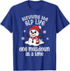 SLP Christmas One Meltdown At A Time Speech Snowman Winter T-Shirt - T-Shirt | Royal