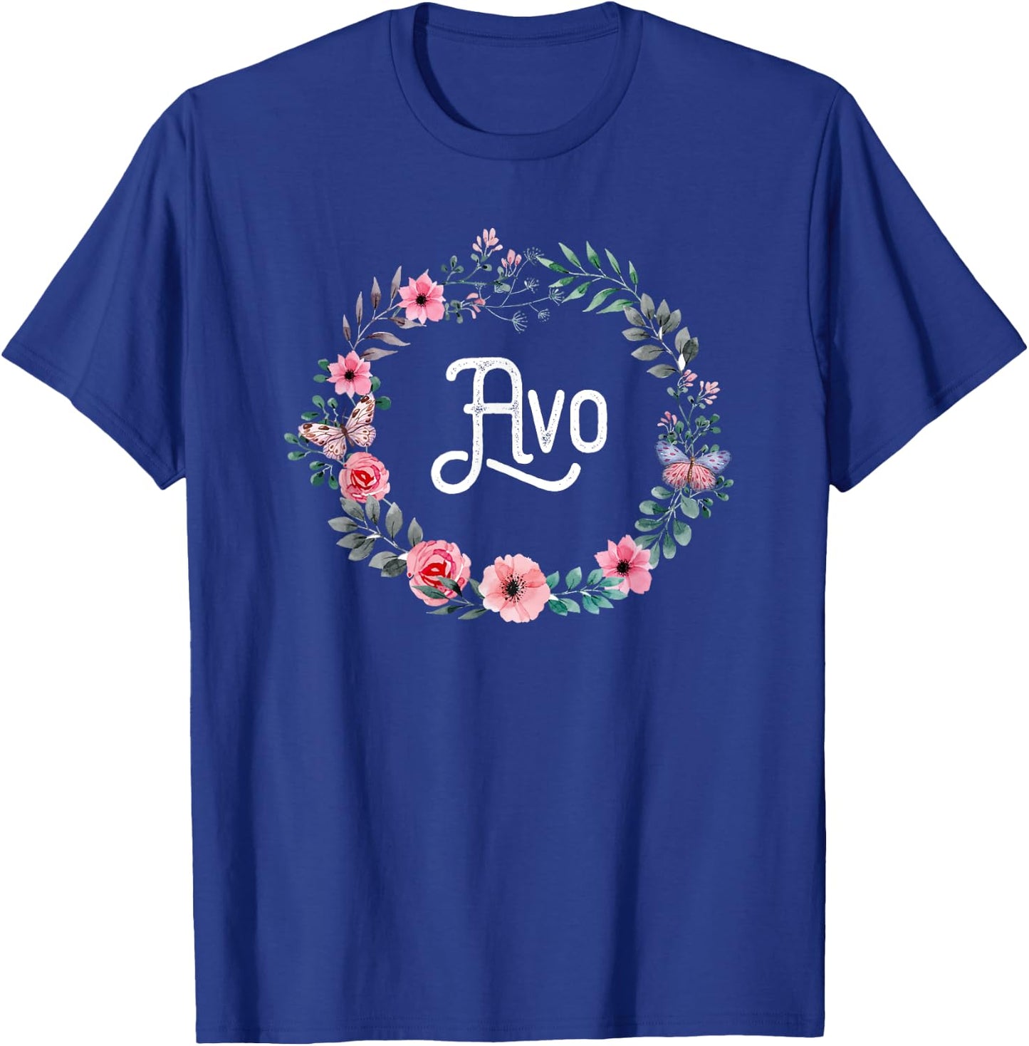 Mother's Day Gift Portuguese Grandma Floral Avo T-Shirt - T-Shirt | Royal