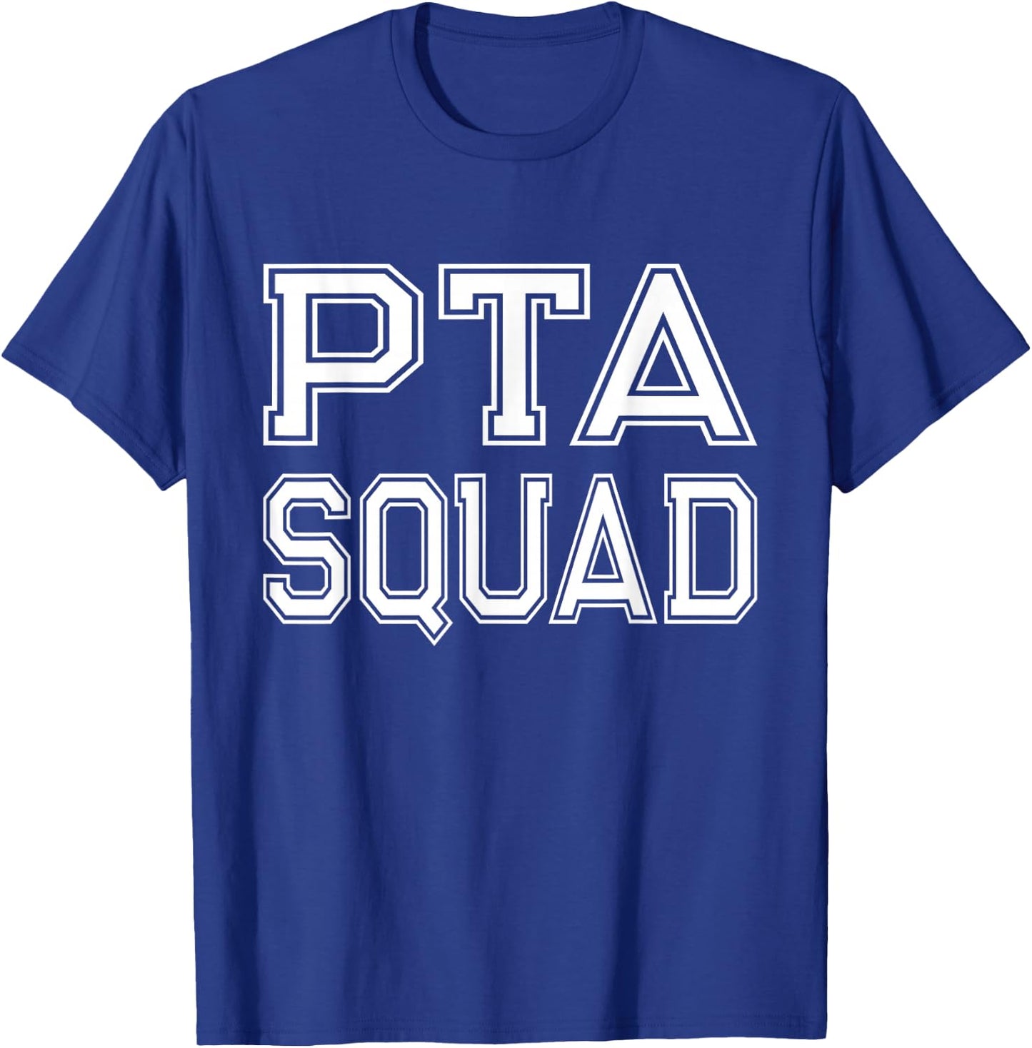 Fun PTA Squad Parent Teacher Organization Association Gift T-Shirt - T-Shirt | Royal