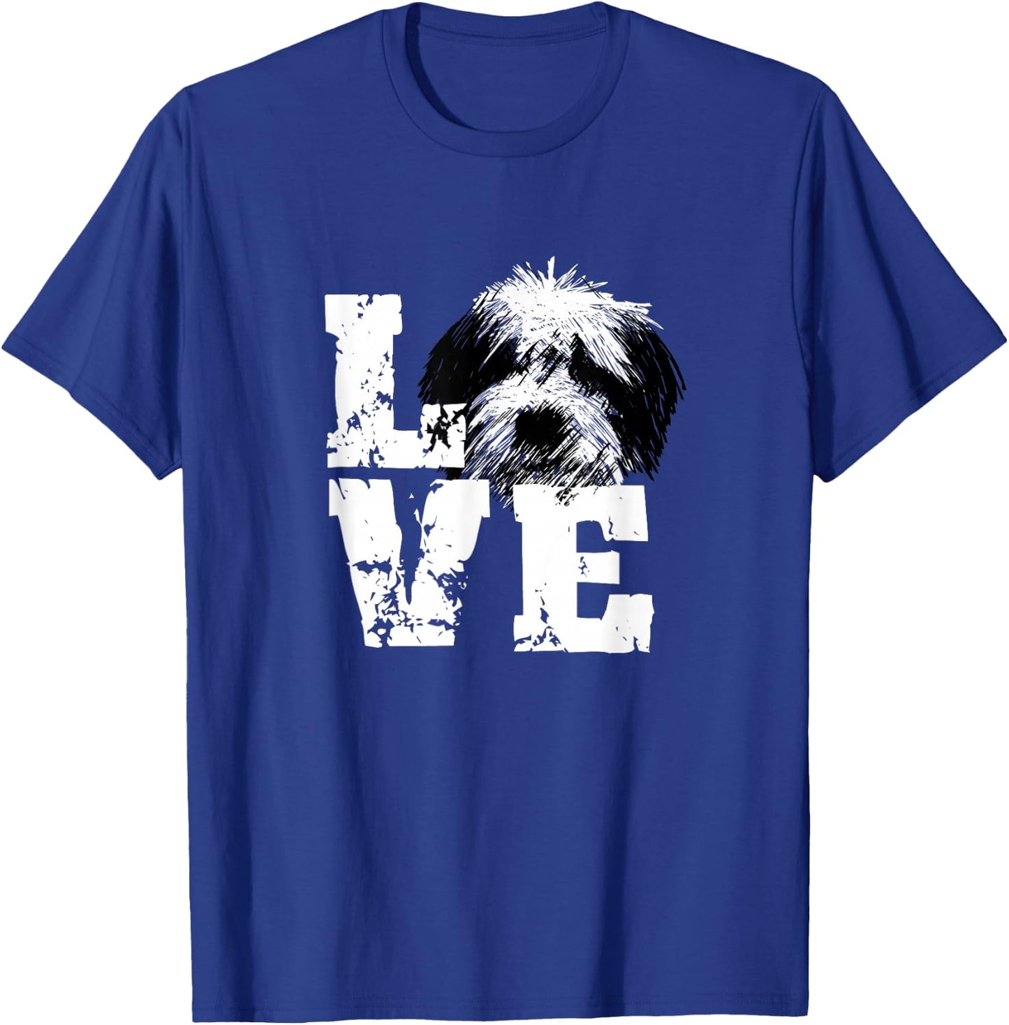LOVE Sheepadoodles for Doodle Dog Lovers T-Shirt - T-Shirt | Royal