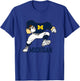 Kids Michigan Wolverines Kids Football Player Gray T-Shirt - T-Shirt | Royal