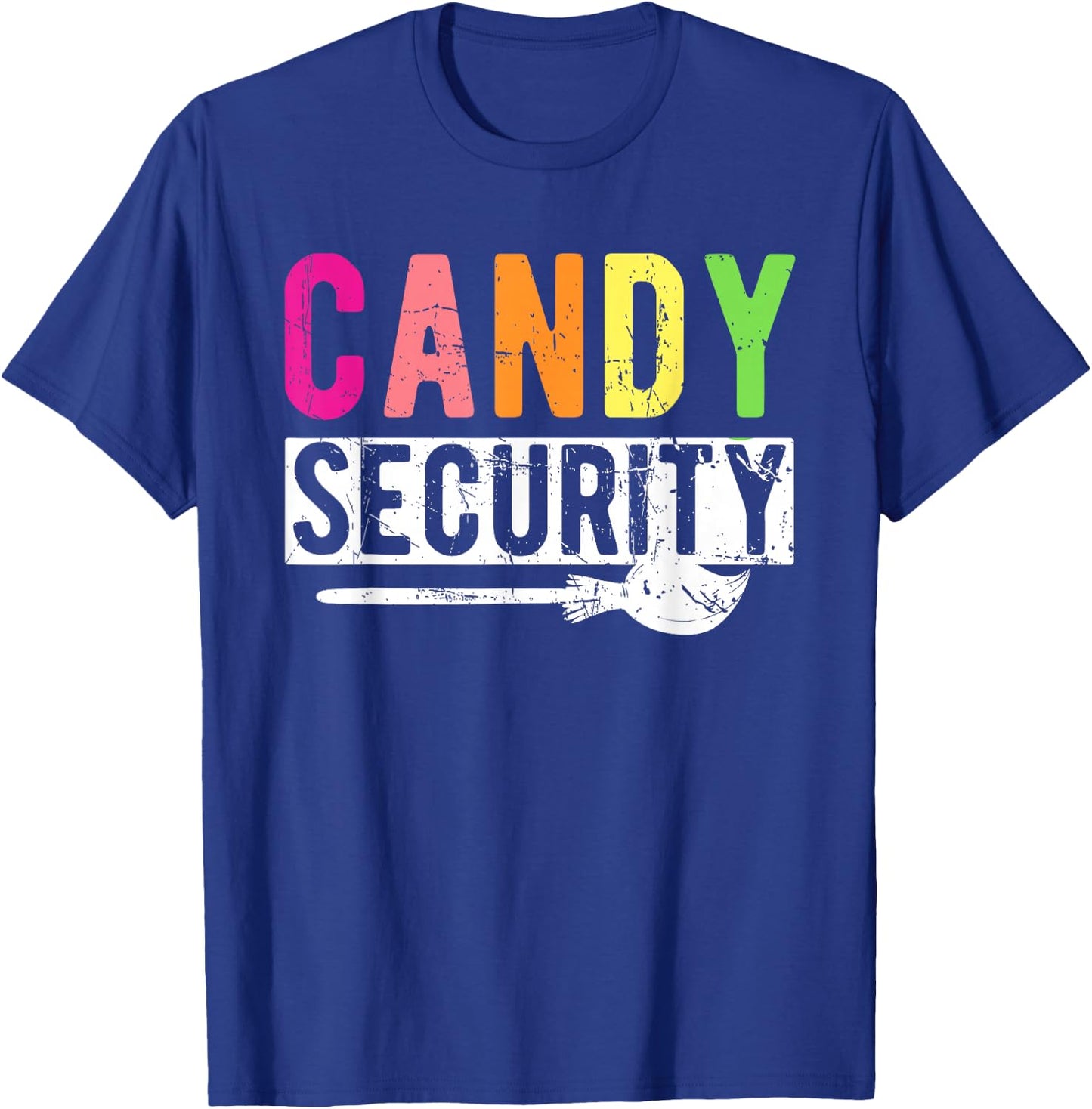 Candy Security Halloween Candy Security T-Shirt - T-Shirt | Royal