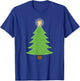 Pi 3.14 Christmas Tree Gift Math Lovers Student Teacher Men Women Kids T-Shirt - T-Shirt | Royal