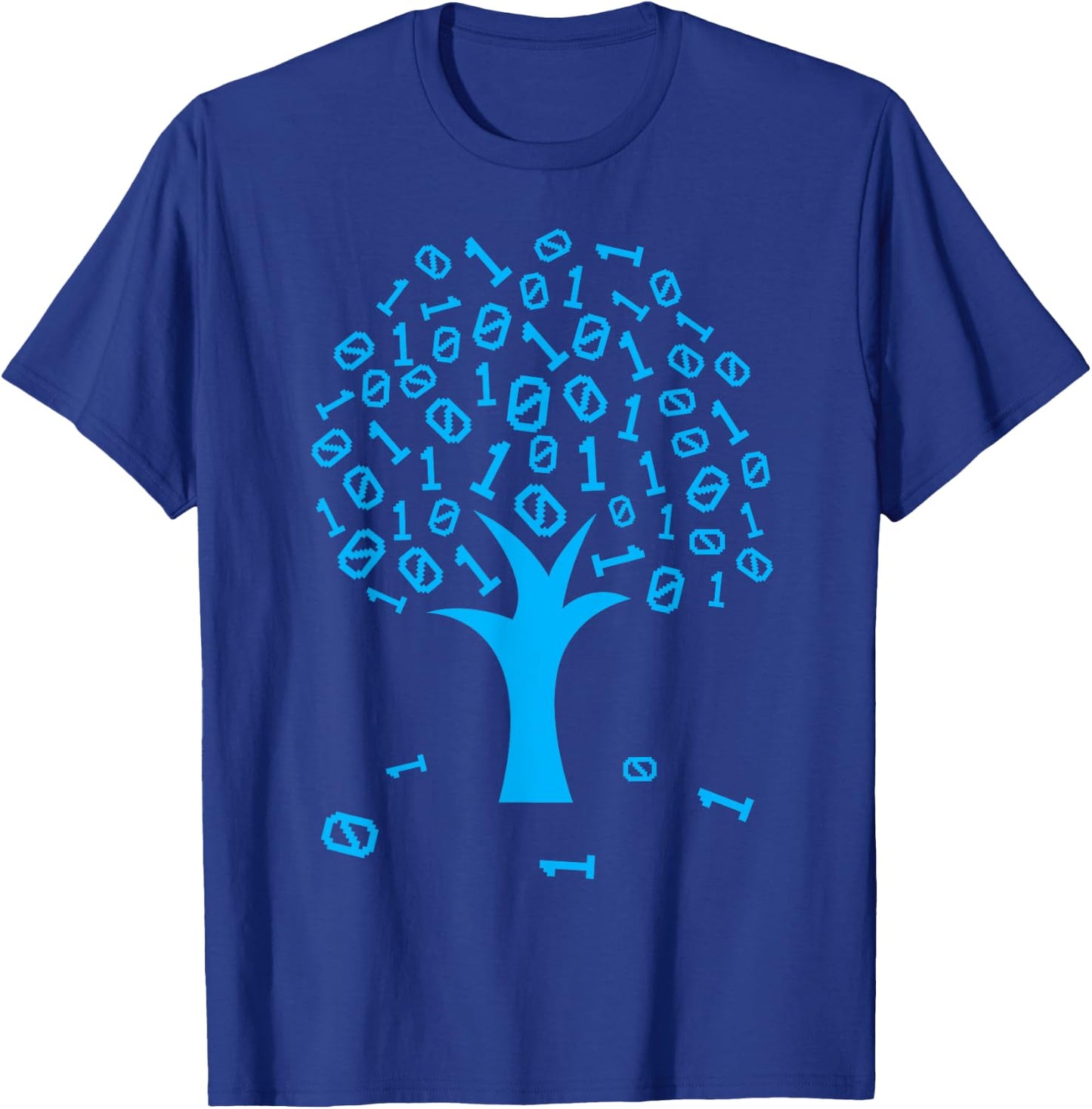 Binary Tree | Computer Science Lovers Coding T-Shirt - T-Shirt | Royal