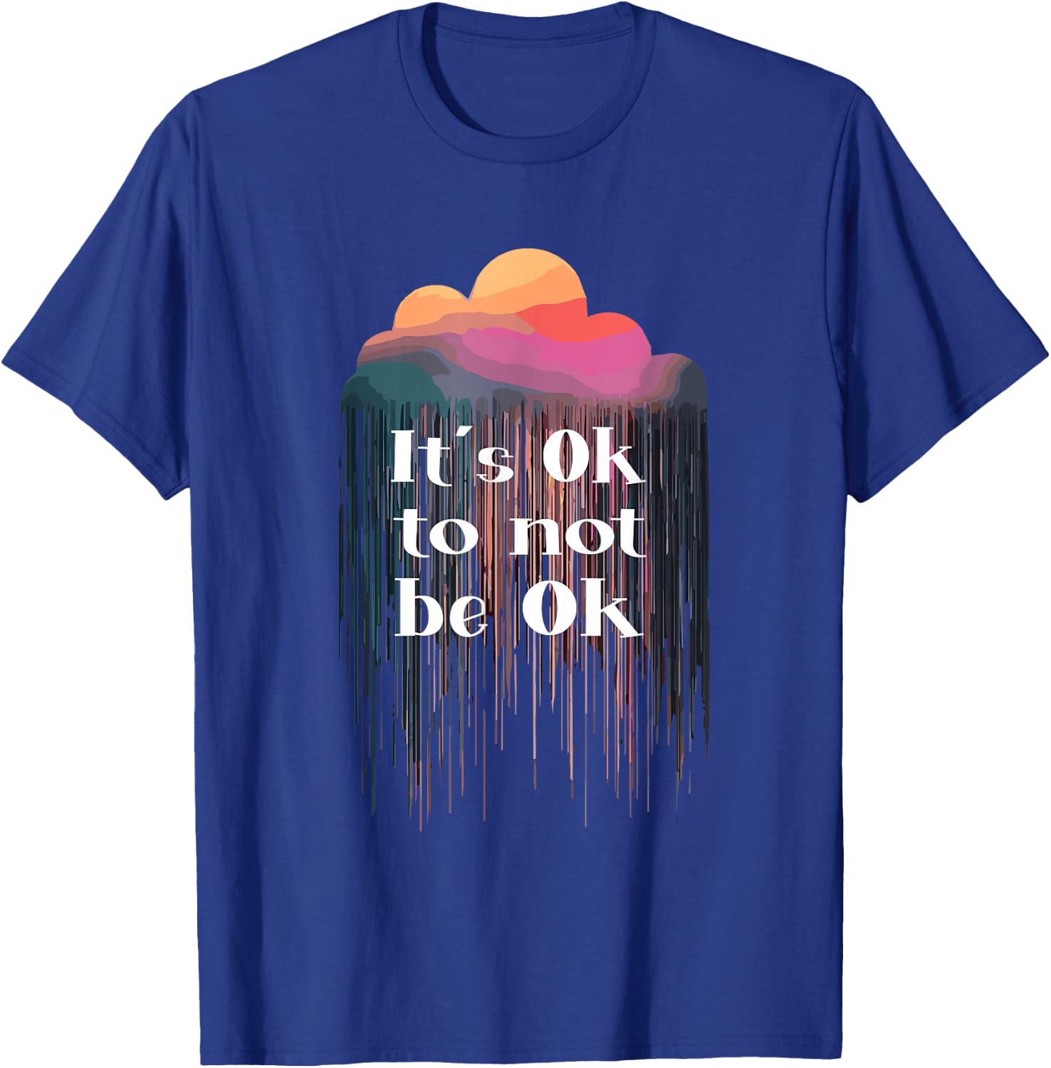 Mental Health Matters End The Stigma Mental Health Awareness T-Shirt - T-Shirt | Royal