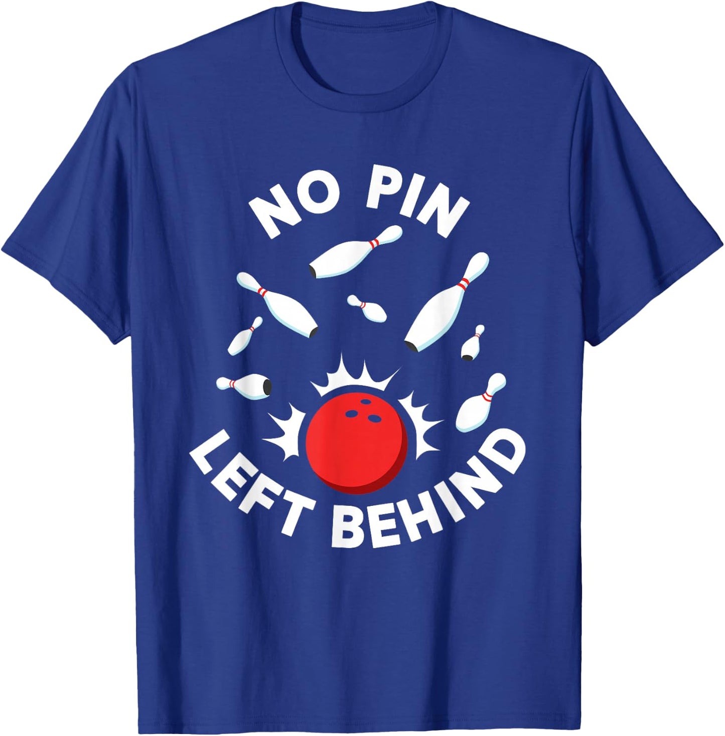 Bowing Women Or Kids | Bowling Team Shirt T-Shirt - T-Shirt | Royal