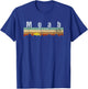 Moab, Utah - Vintage Moab Gift T-Shirt - T-Shirt | Royal