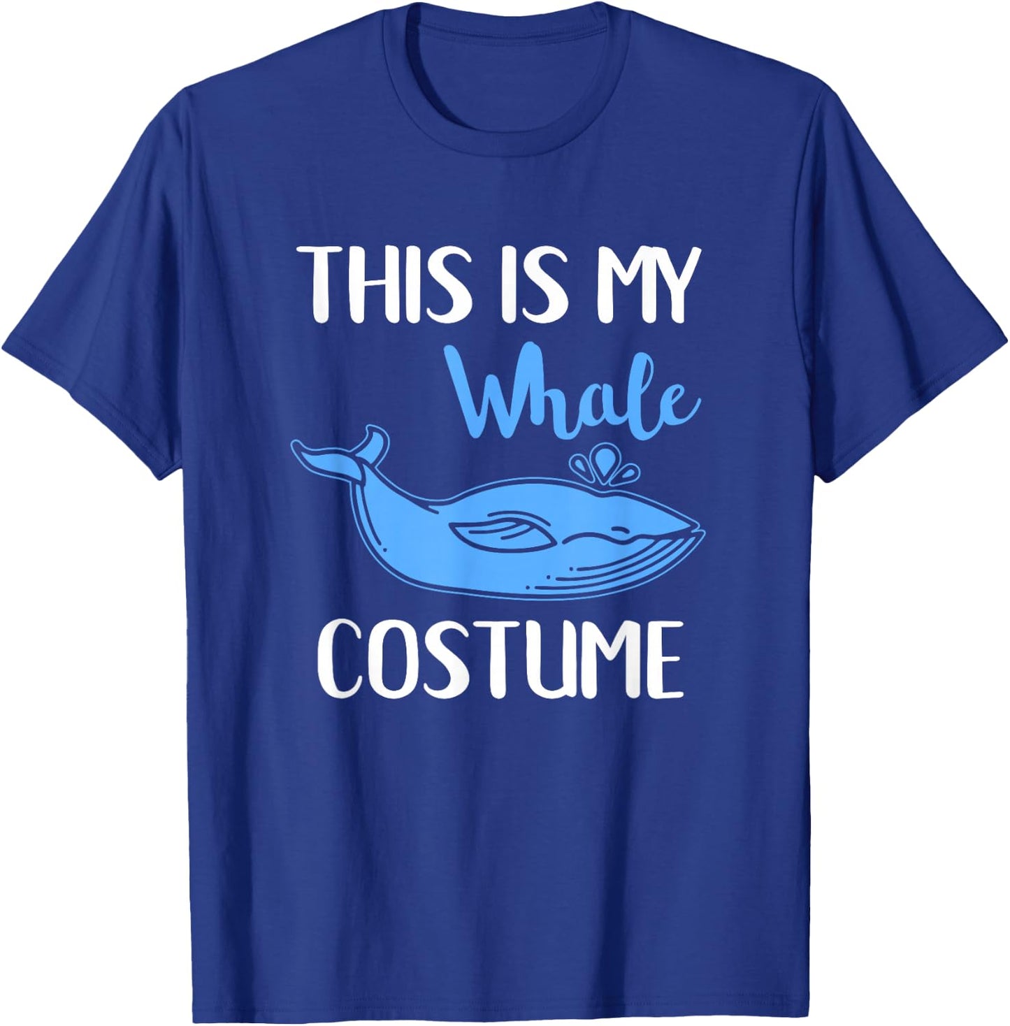 This Is My Whale Costume Funny Halloween Animal T-Shirt - T-Shirt | Royal