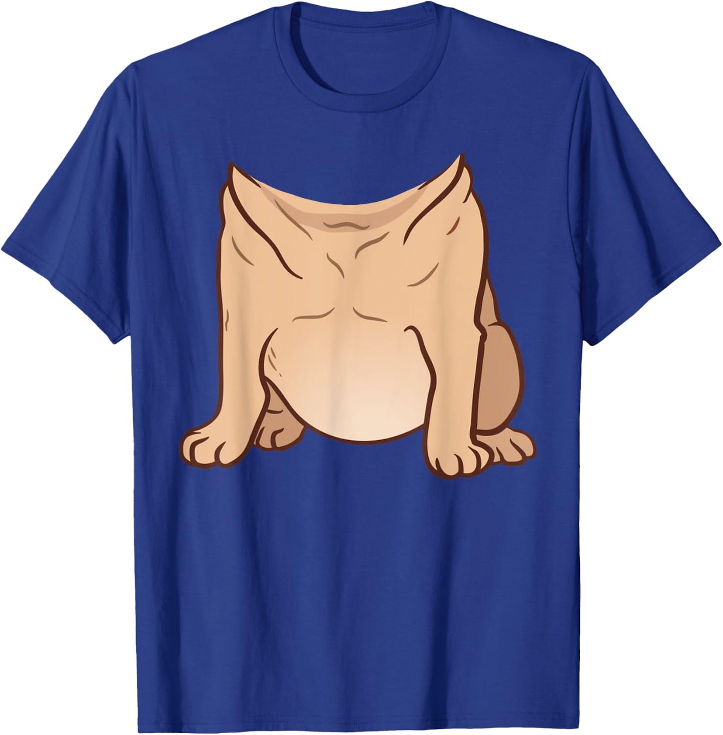 Pug Costume for Halloween Animal Body Cosplay T-Shirt - T-Shirt | Royal