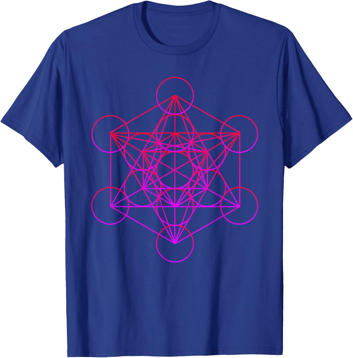 Dodecahedron Sacred Geometry T-Shirt - T-Shirt | Royal