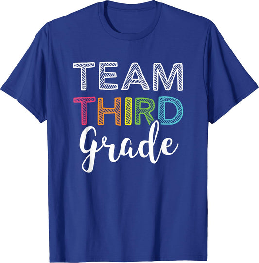 Third Grade Teacher Women Kids T-Shirt - T-Shirt | Royal