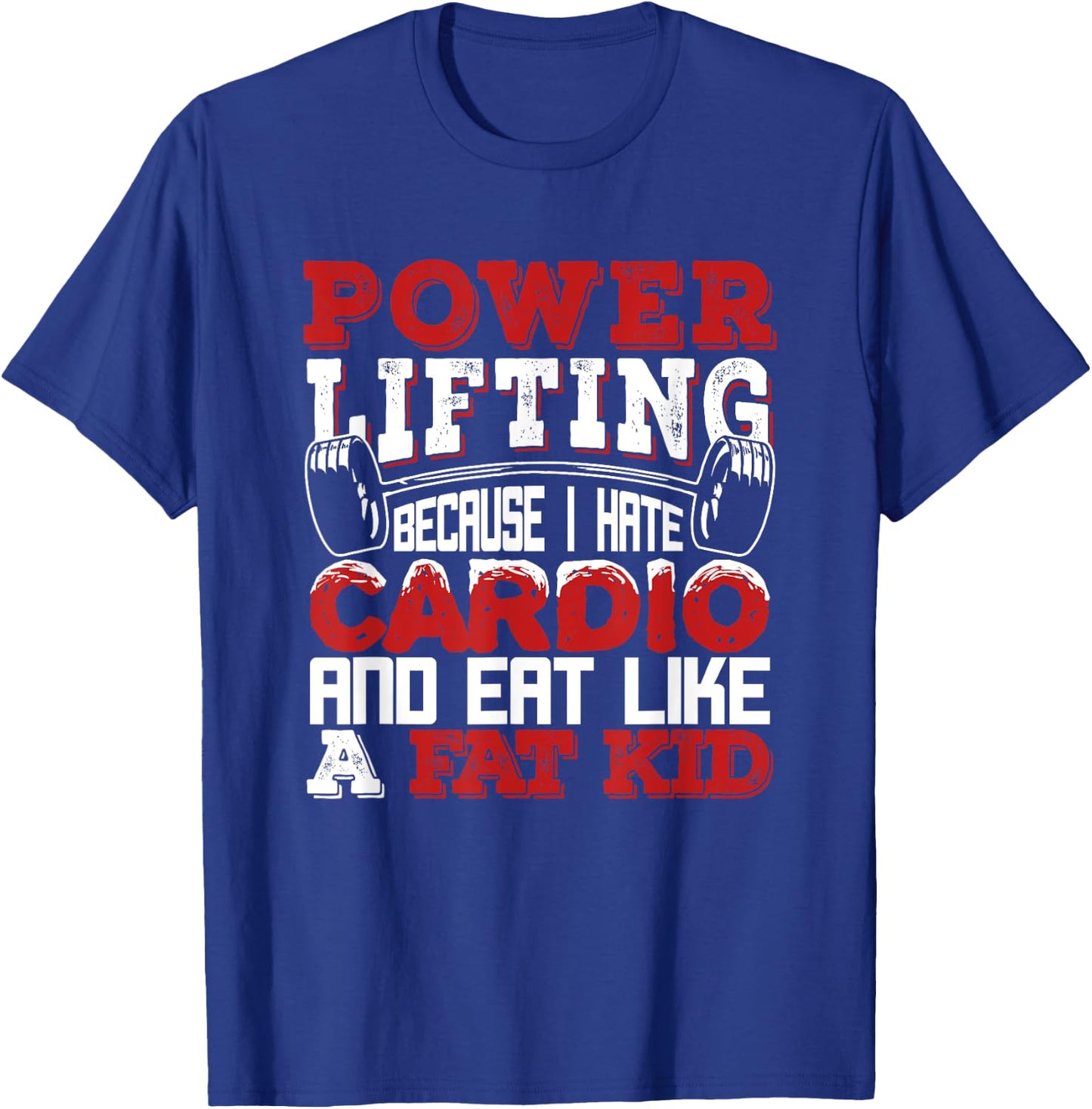 Funny Powerlifting Gift A Powerlifter T-Shirt - T-Shirt | Royal
