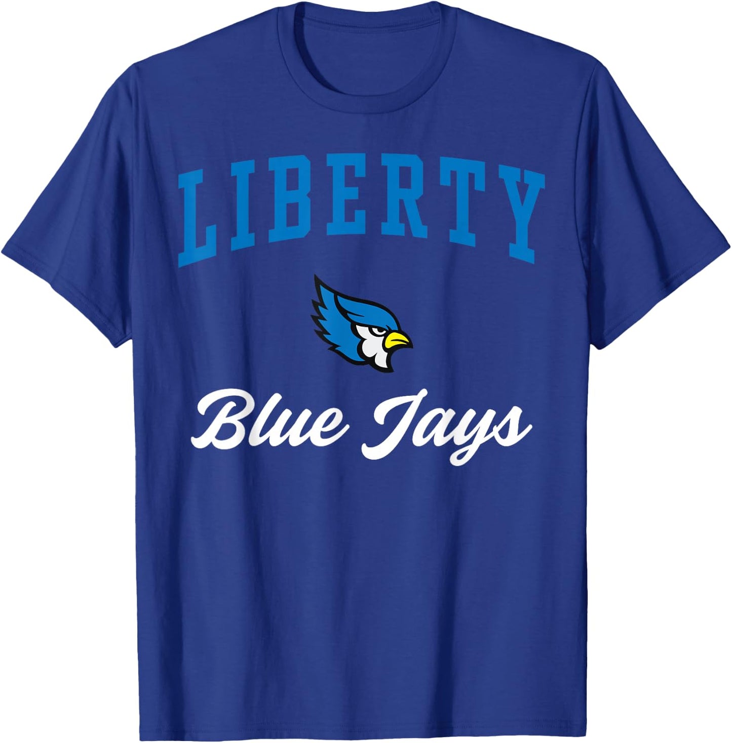 Liberty High School Blue Jays T-Shirt - T-Shirt | Royal