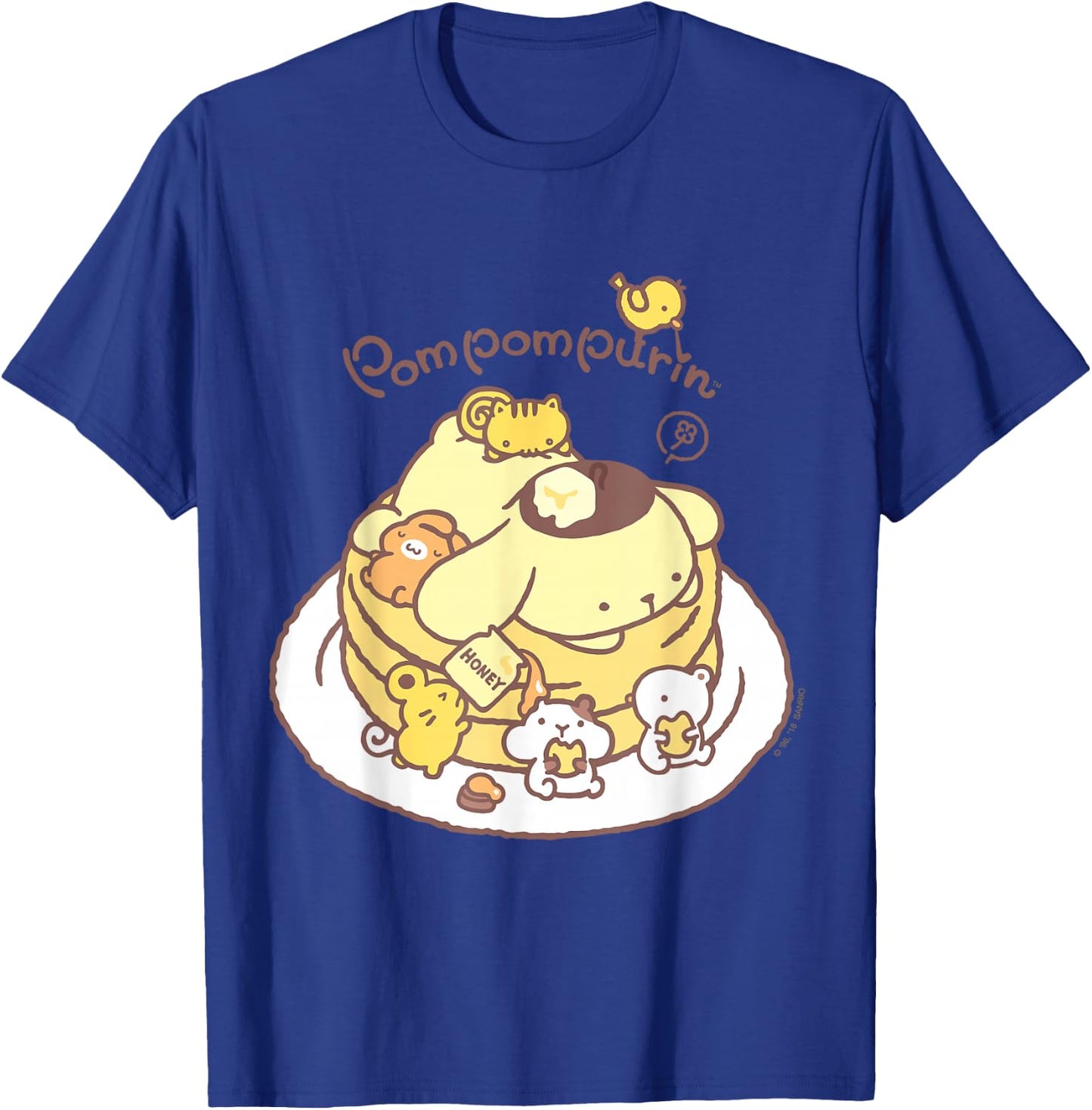 Pompompurin Pancake Friends Shirt T-Shirt - T-Shirt | Royal