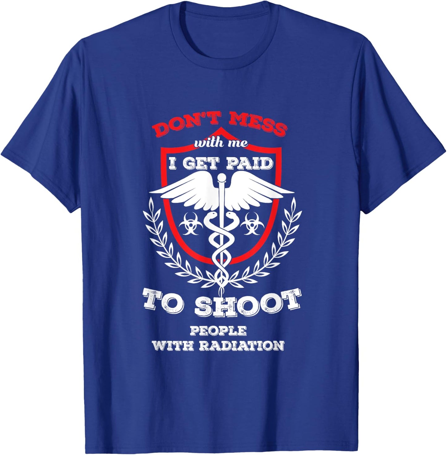 Rad Tech Radiology Technologist X-ray Radiation Doctor T-Shirt - T-Shirt | Royal