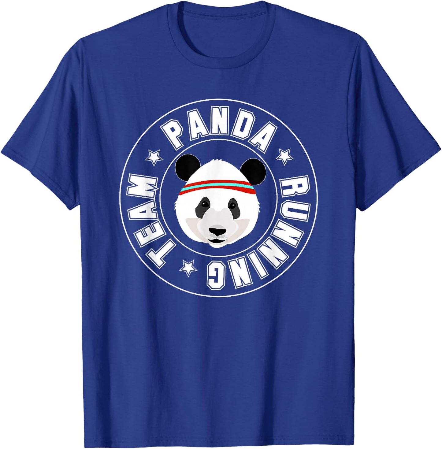 Panda Running Team T Shirt T-Shirt - T-Shirt | Royal