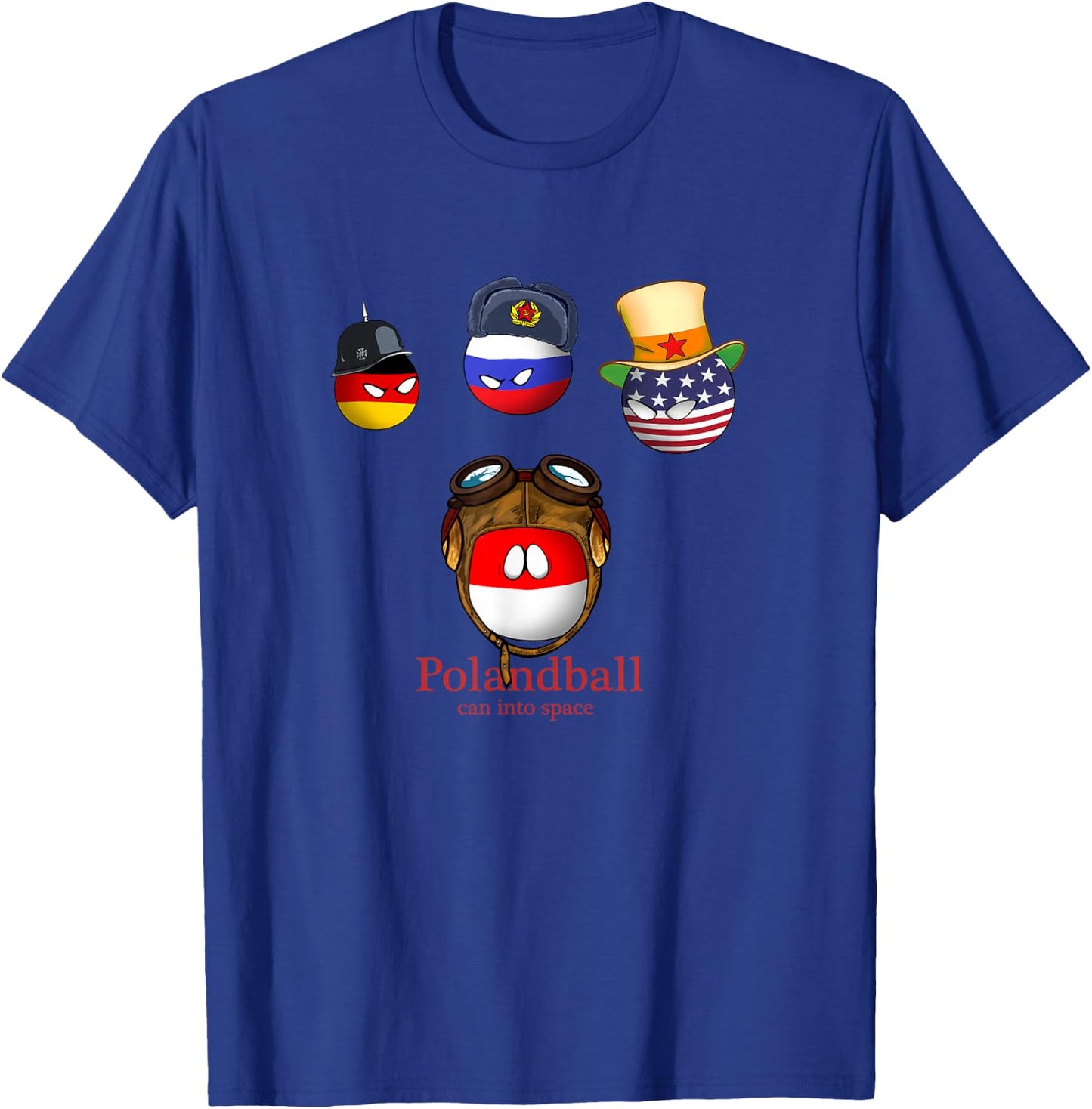 Coutnryballs T-Shirt - T-Shirt | Royal