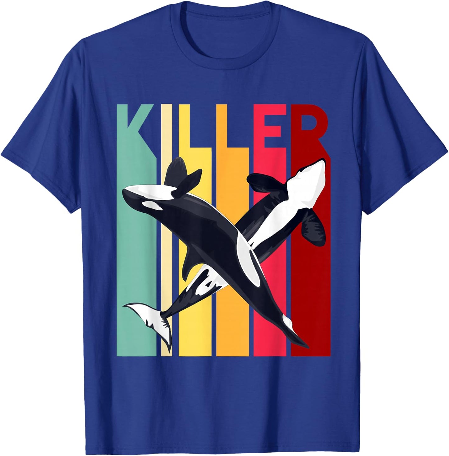 Killer Whale Gift Sea Animals Orca T-Shirt - T-Shirt | Royal