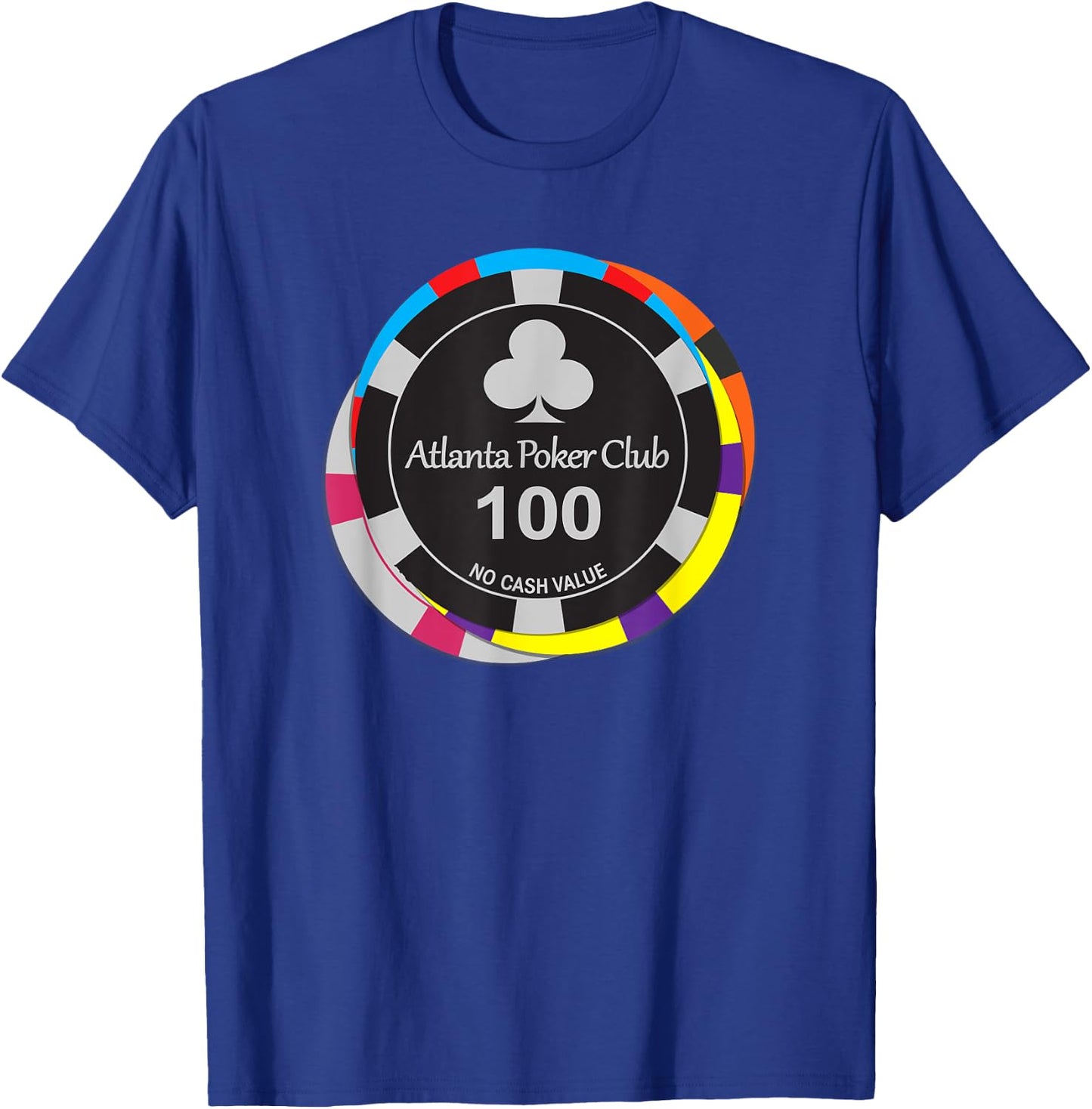 Atlanta Poker Club Big Stack T-Shirt - T-Shirt | Royal