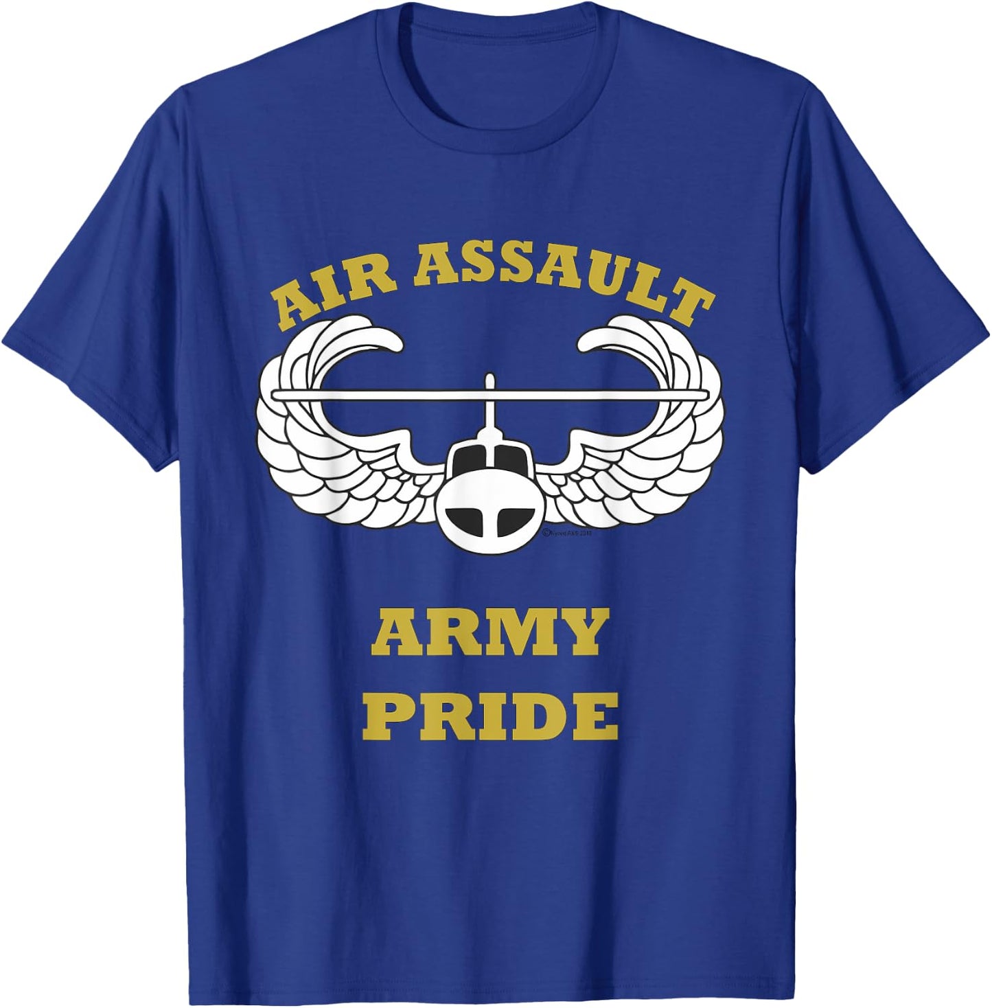 Air Assault Army Pride. Proud and a Great Accomplishment. T-Shirt - T-Shirt | Royal