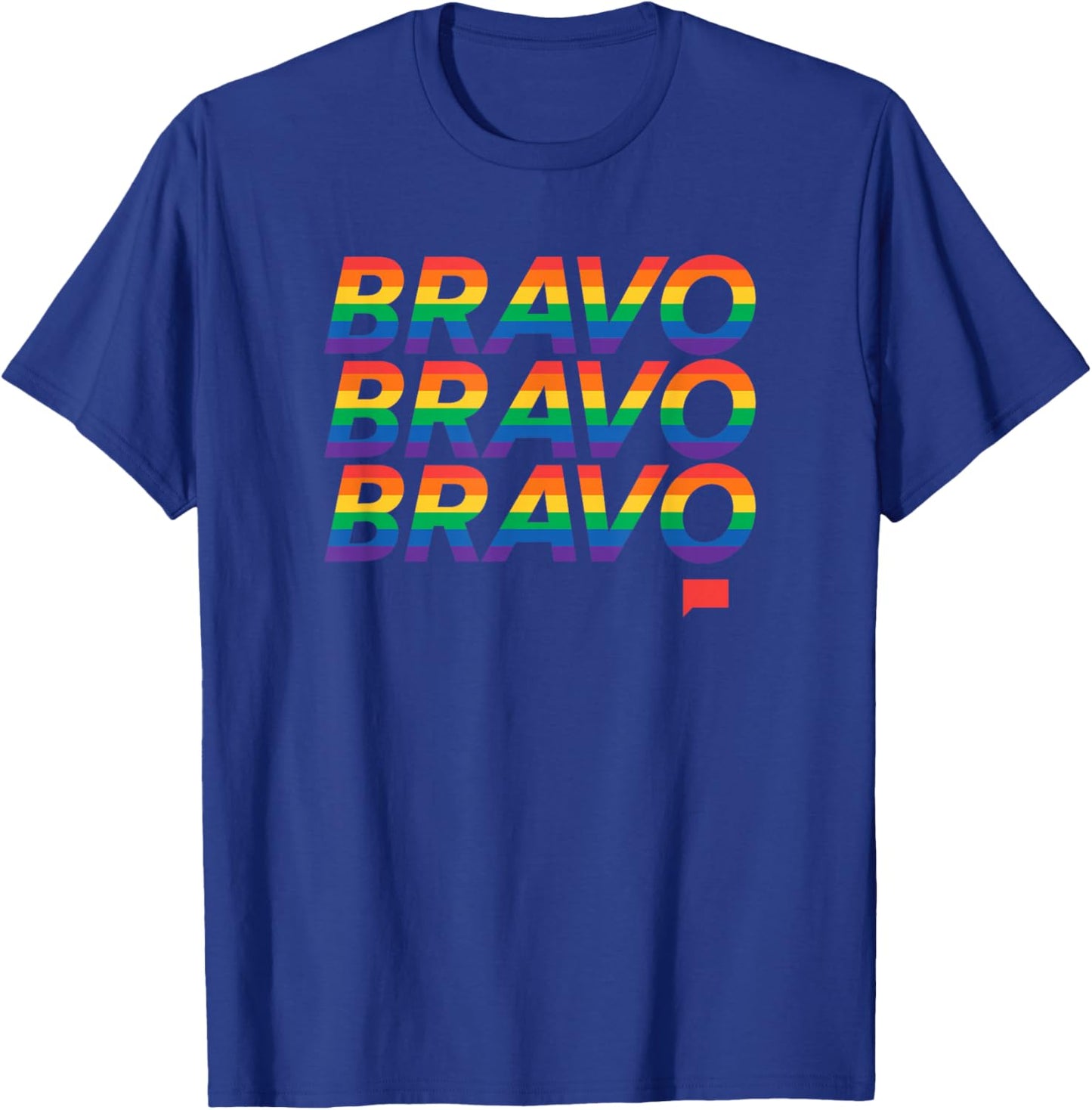 Bravo Pride Officially Licensed T-Shirt - T-Shirt | Royal