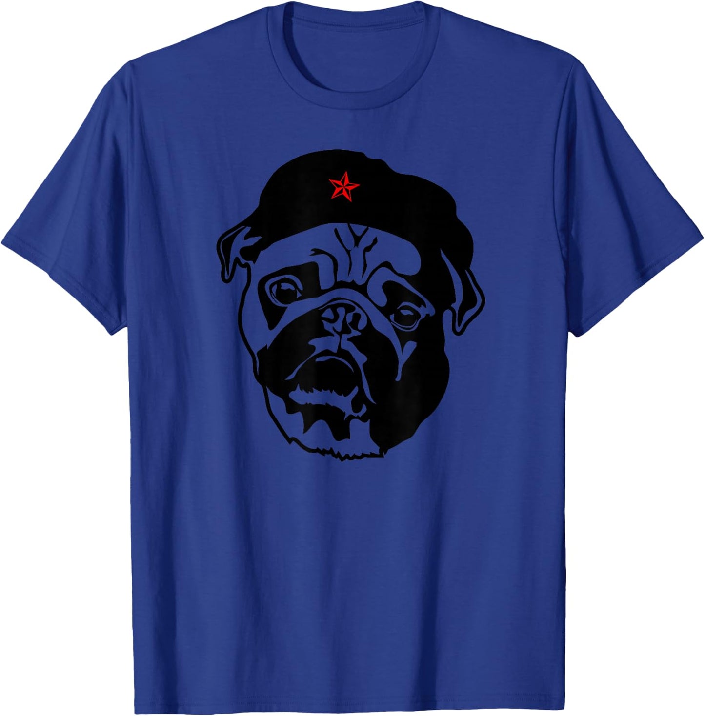 Funny Dog Shirt | Che Guevara Style | Pug Revolution T-Shirt - T-Shirt | Royal