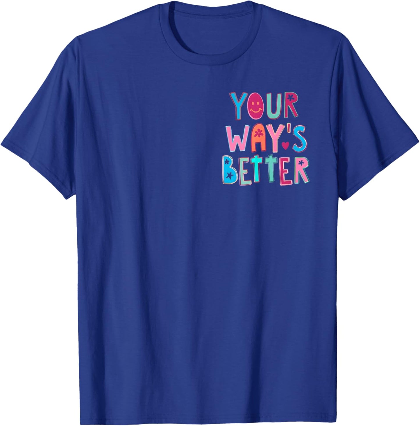 2 Sided T-Shirt - T-Shirt | Royal