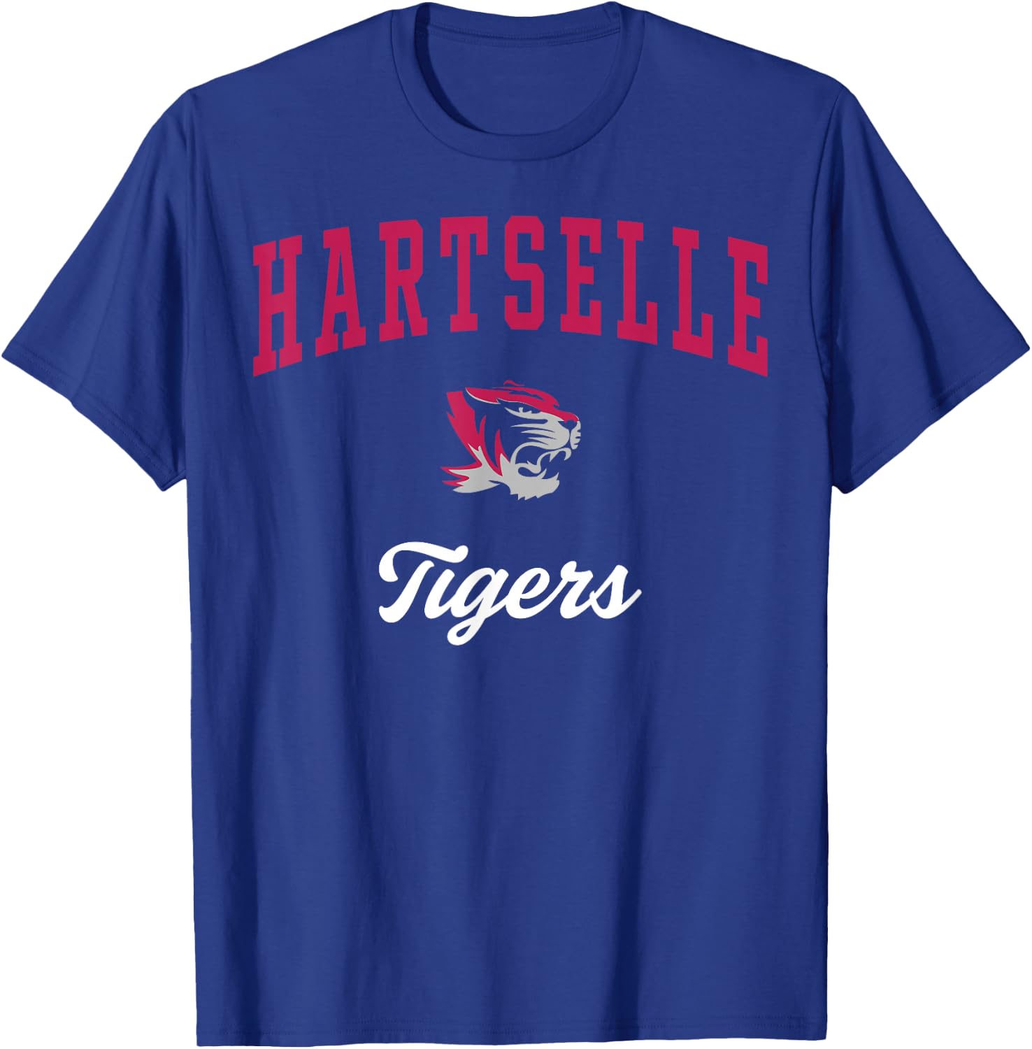 Hartselle High School Tigers C3 T-Shirt - T-Shirt | Royal