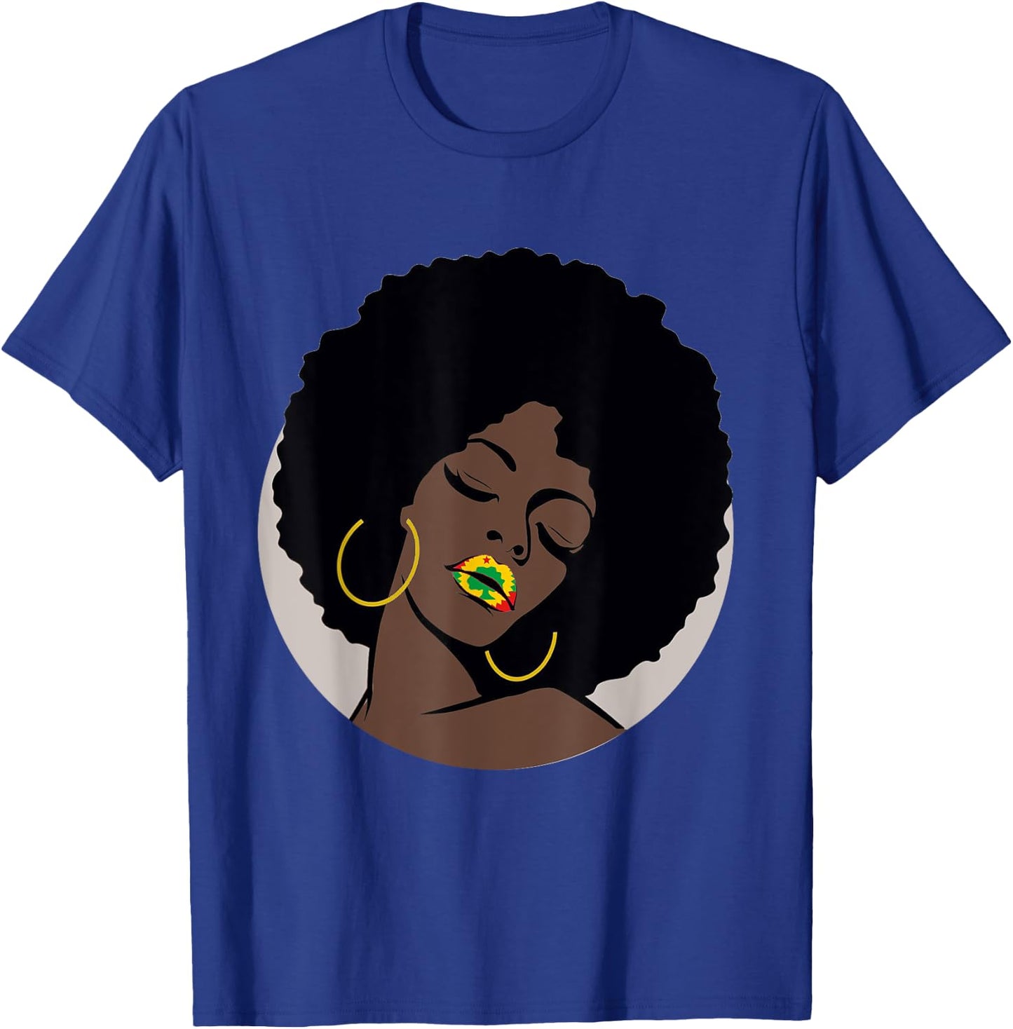 Beautiful Ethiopian Oromo Girls shirt Oromo Mom gift T-Shirt - T-Shirt | Royal