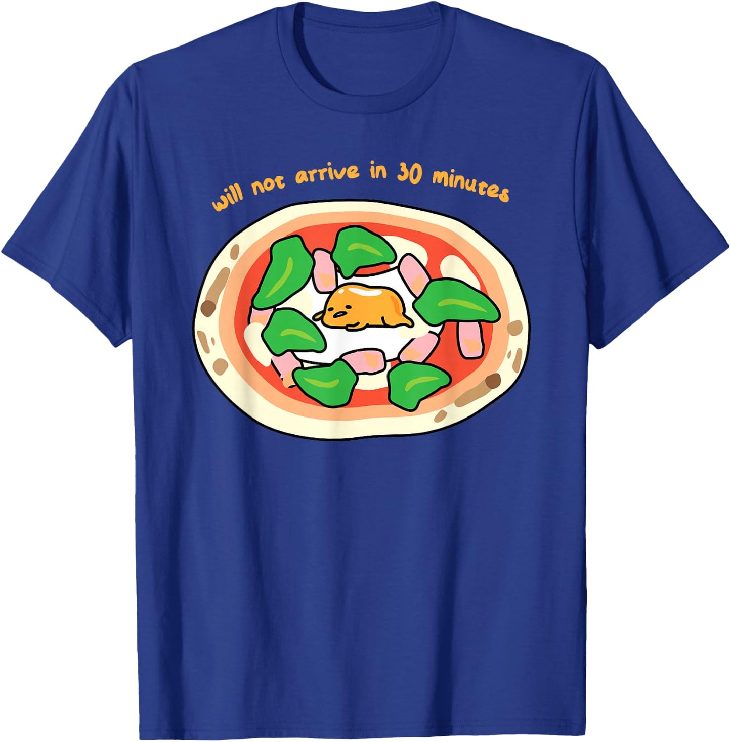 Gudetama the Lazy Egg Pizza Shirt T-Shirt - T-Shirt | Royal