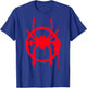Marvel Spider-Man Spiderverse Miles Symbol Tag T-Shirt - T-Shirt | Royal