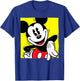 Disney - Mickey Mouse Vintage Square T-Shirt - T-Shirt | Royal